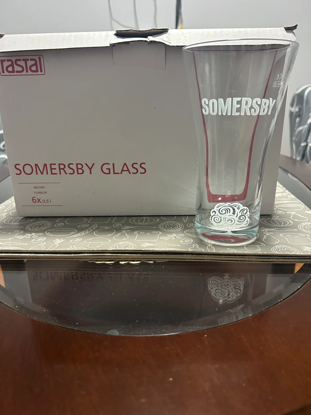 Somersby Glass Tumbler - Rastal