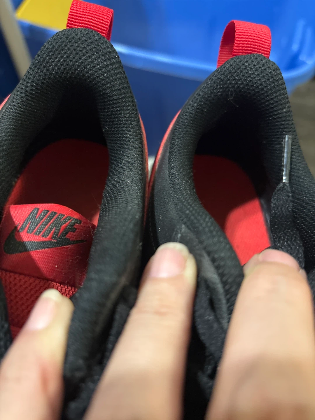 Nike Kids' Shoes Red/Black Size 6Y - photo 2