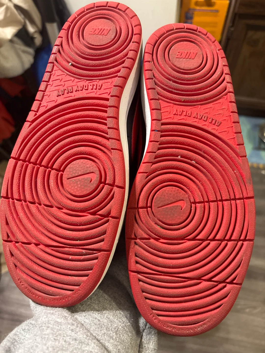 Nike Kids' Shoes Red/Black Size 6Y - photo 3