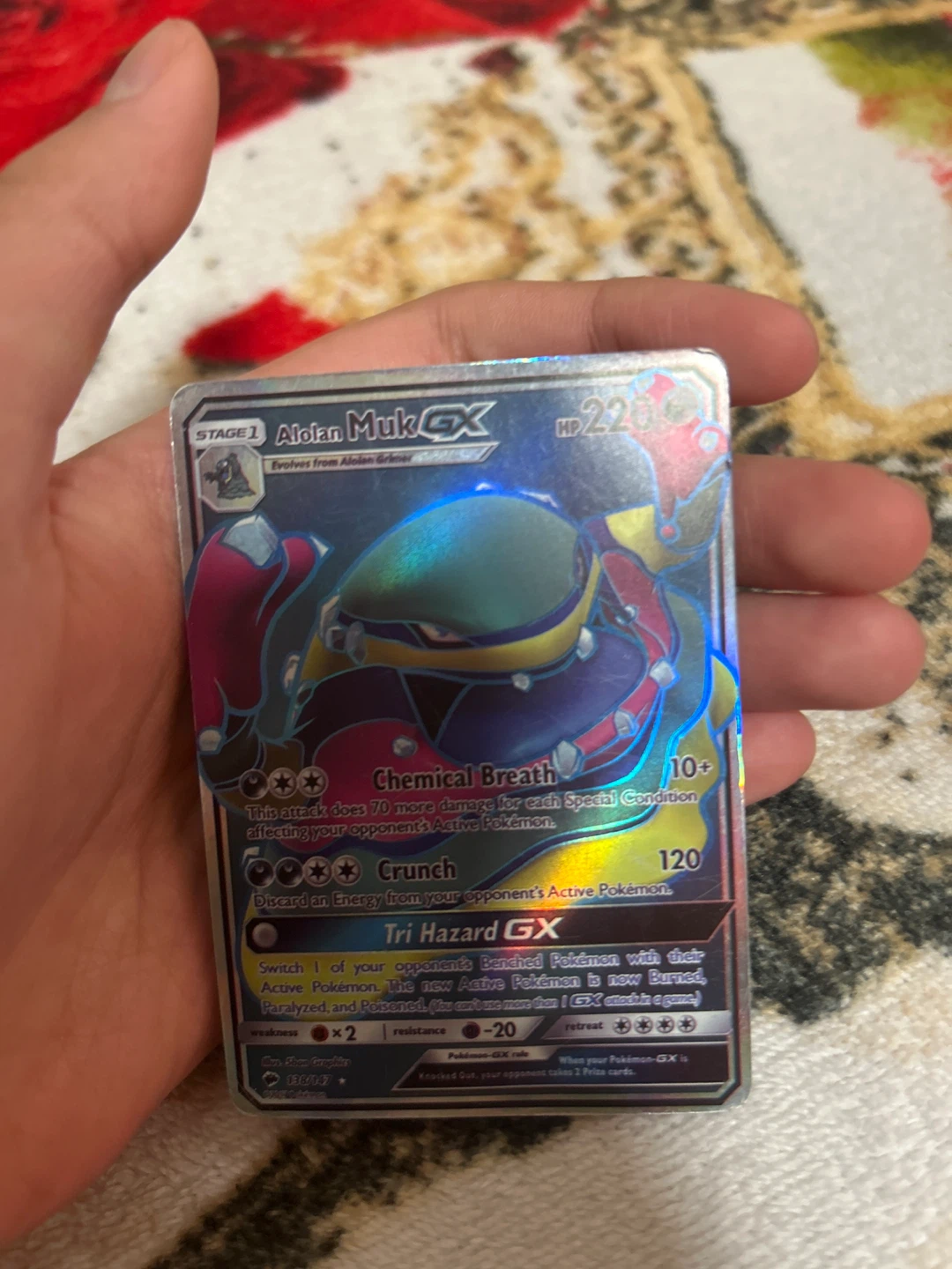 Alolan Muk GX & Gumshoos GX Pokémon Cards
