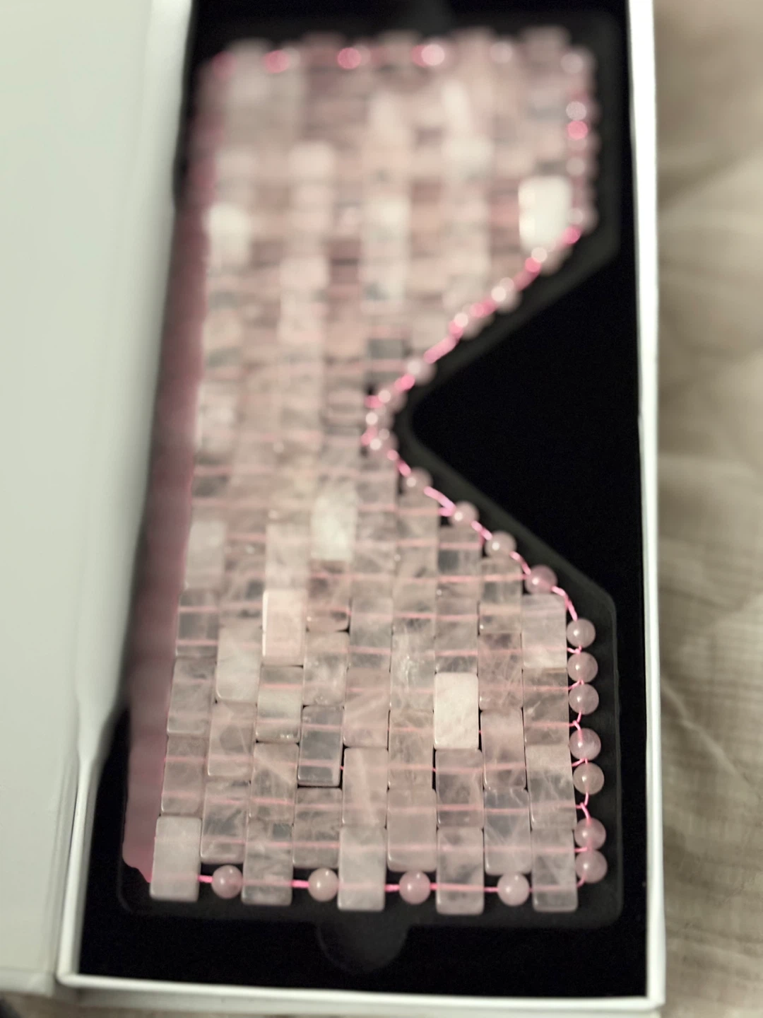 Rose Quartz Eye Mask