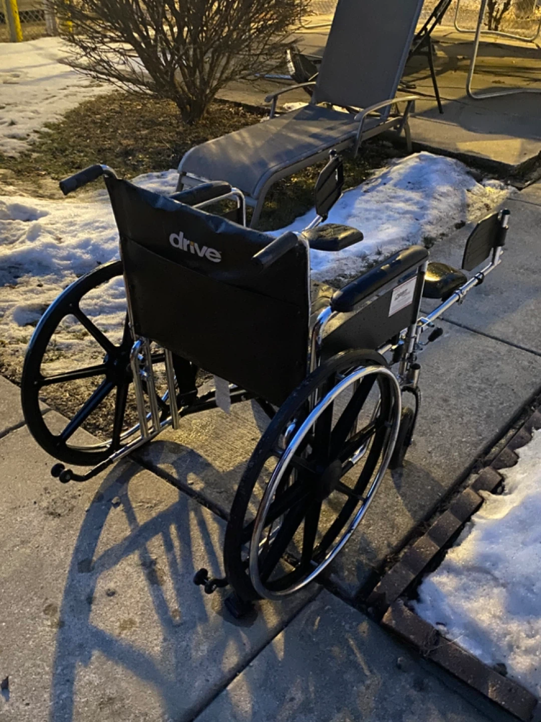 Drive Medical Folding Wheelchair