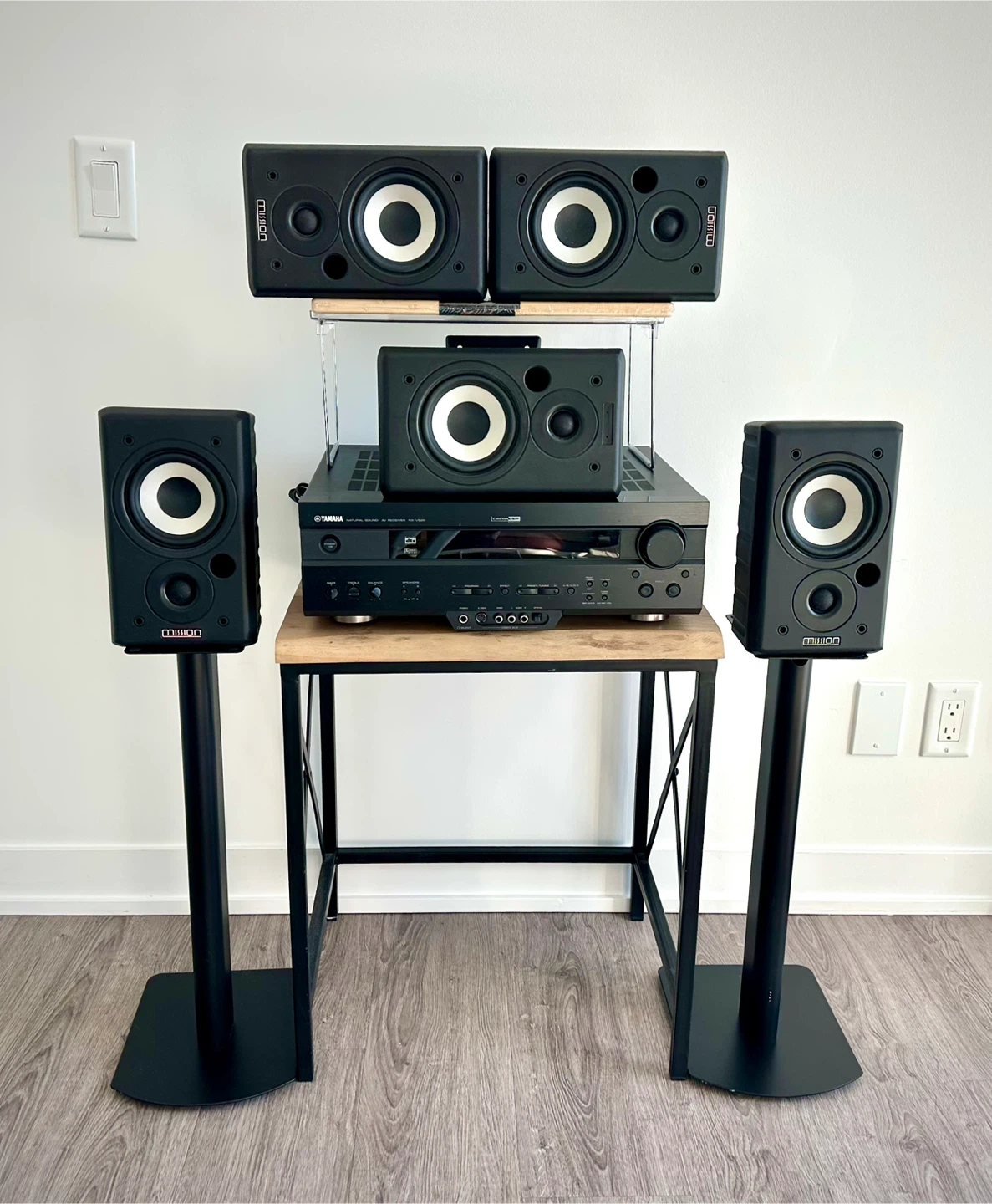 Mission 7 Series 2-Way Bookshelf Speakers