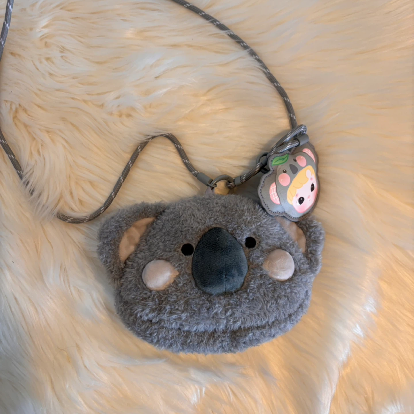 POPMART Hacipupu Plush Koala Crossbody Bag