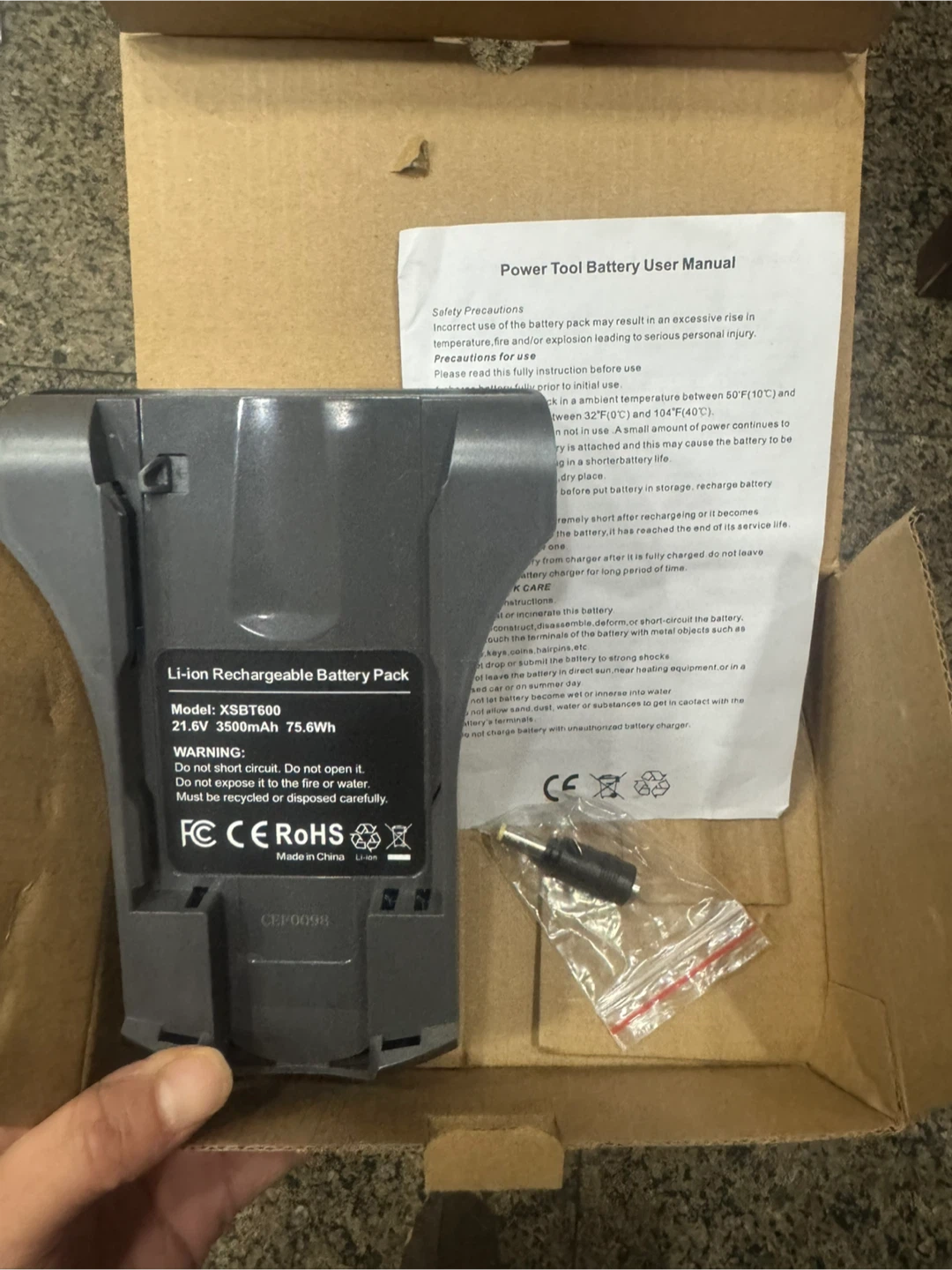 TIANTE 🏆 Li-ion Battery for Shark Cordless Vacuum XSB T600