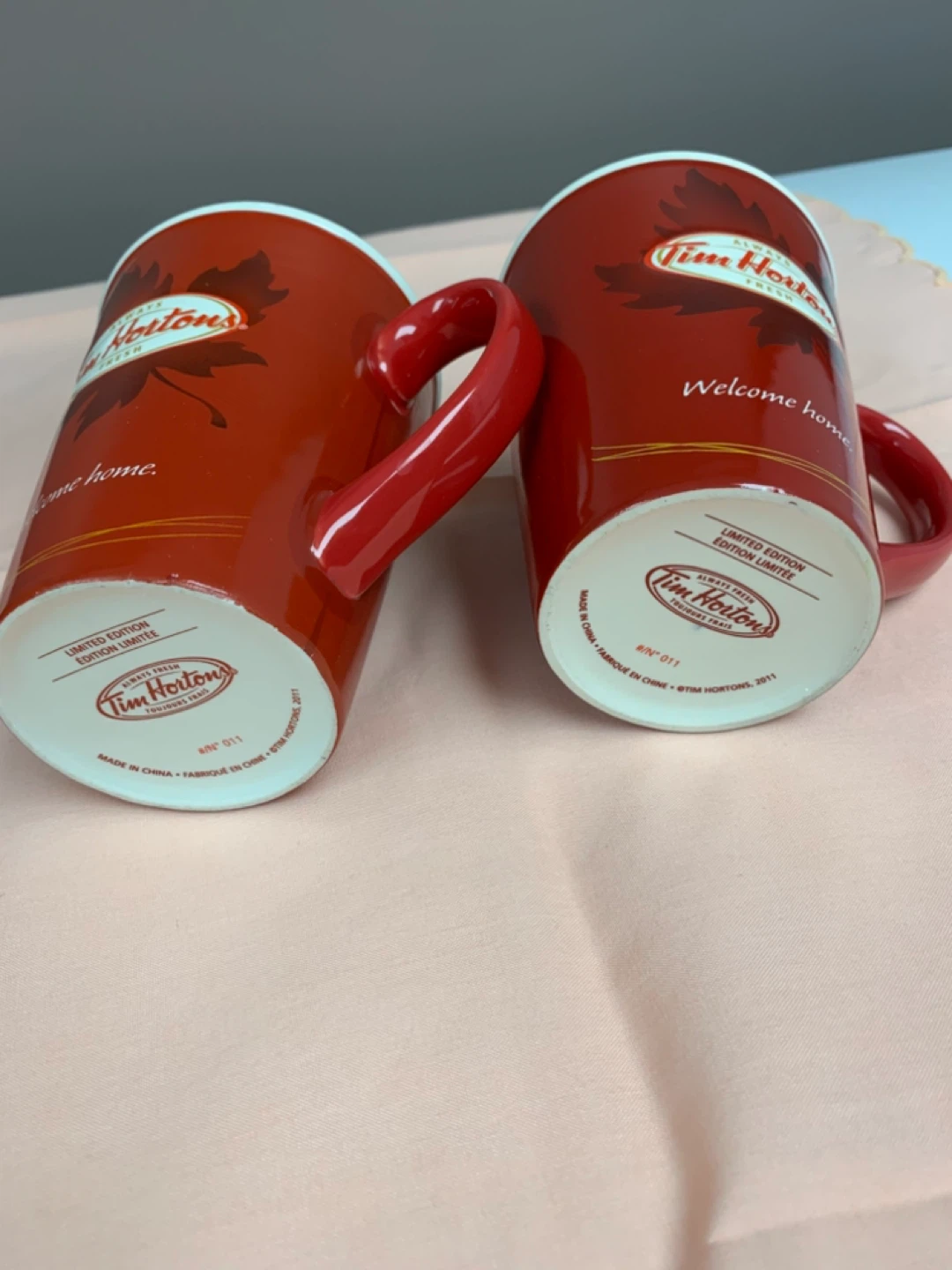 Tim Hortons Limited Edition Mugs (Set of 2)🏆 - photo 4