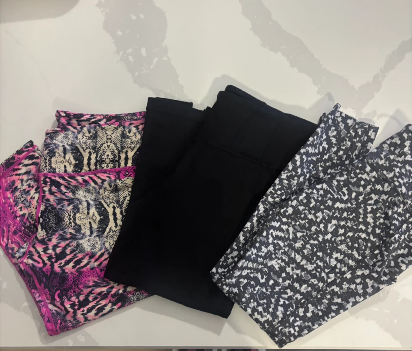 MAKE AN OFFER ~ Lululemon’s  SET of 3 prs - Size 10, 10 & 12