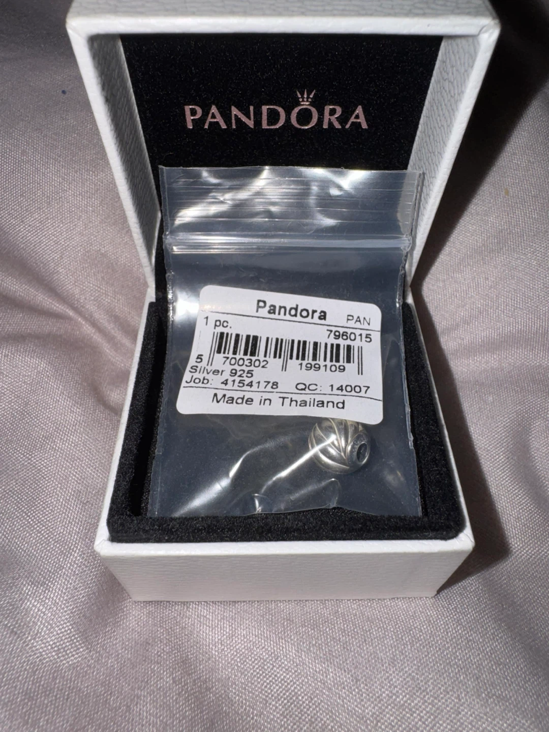 Pandora Silver 925 ‘Health’ Charm - photo 2