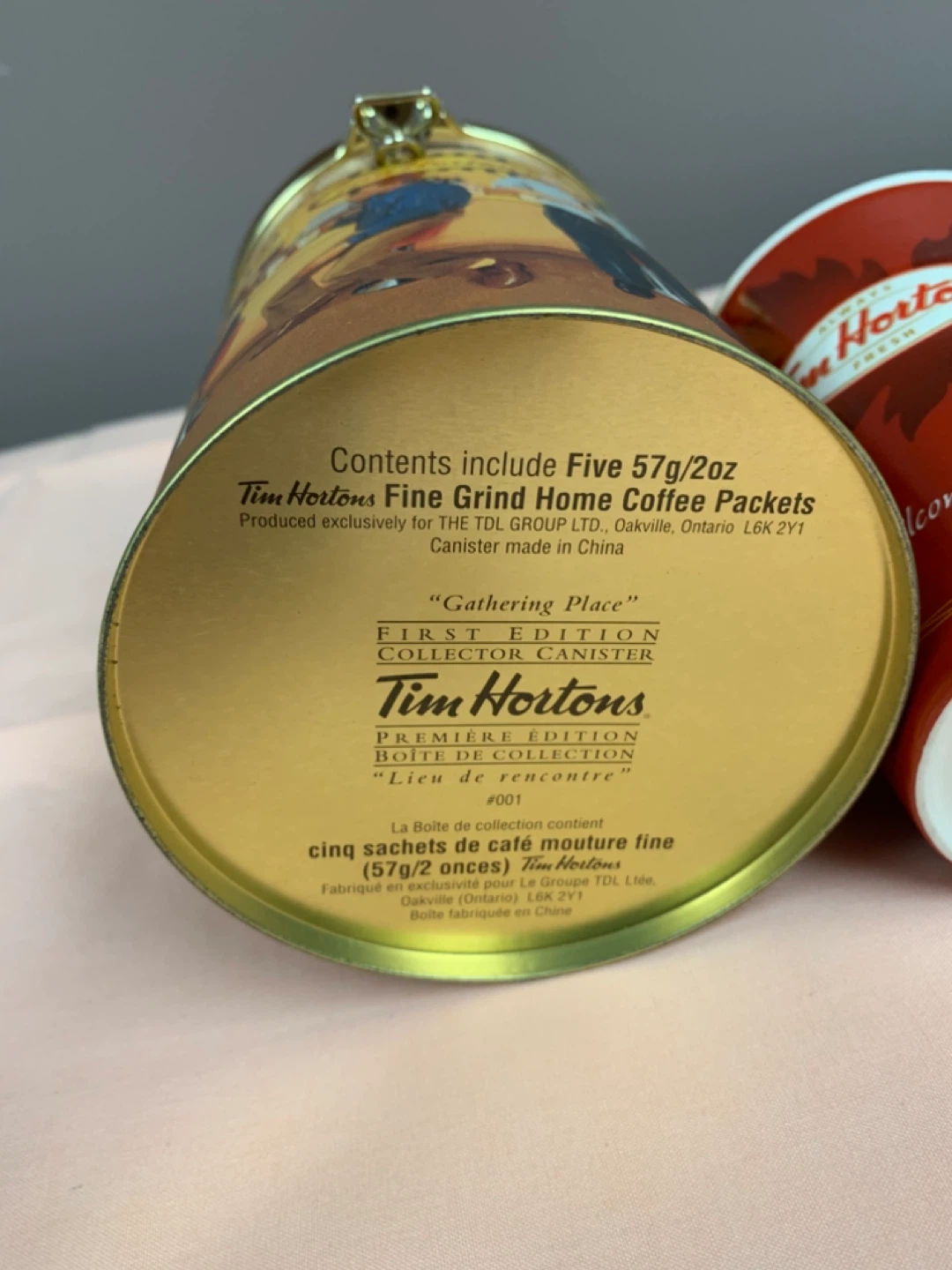 Tim Hortons "Gathering Place" Canister - photo 2