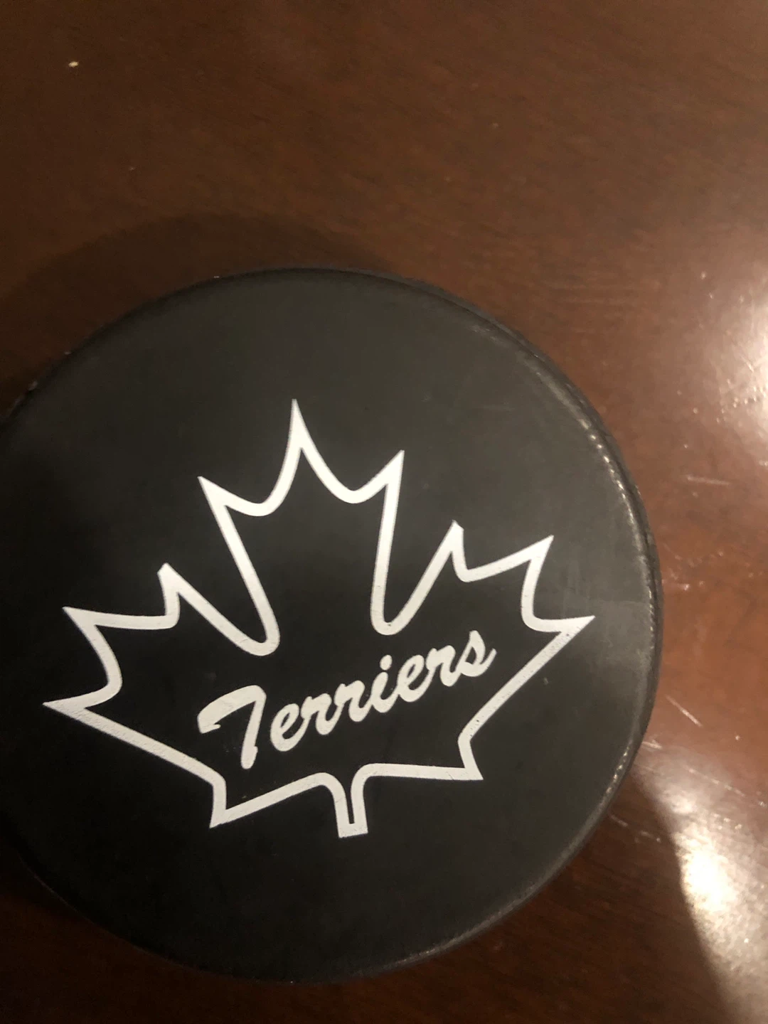 Terriers Hockey Puck