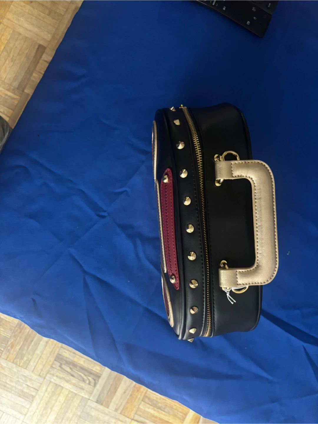 Novelty Boombox Cassette Tape Crossbody Purse Handbag