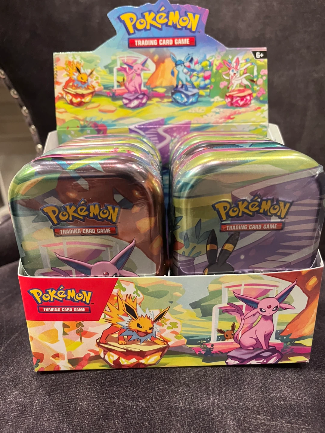 Pokemon Prismatic Evolutions Mini Tins