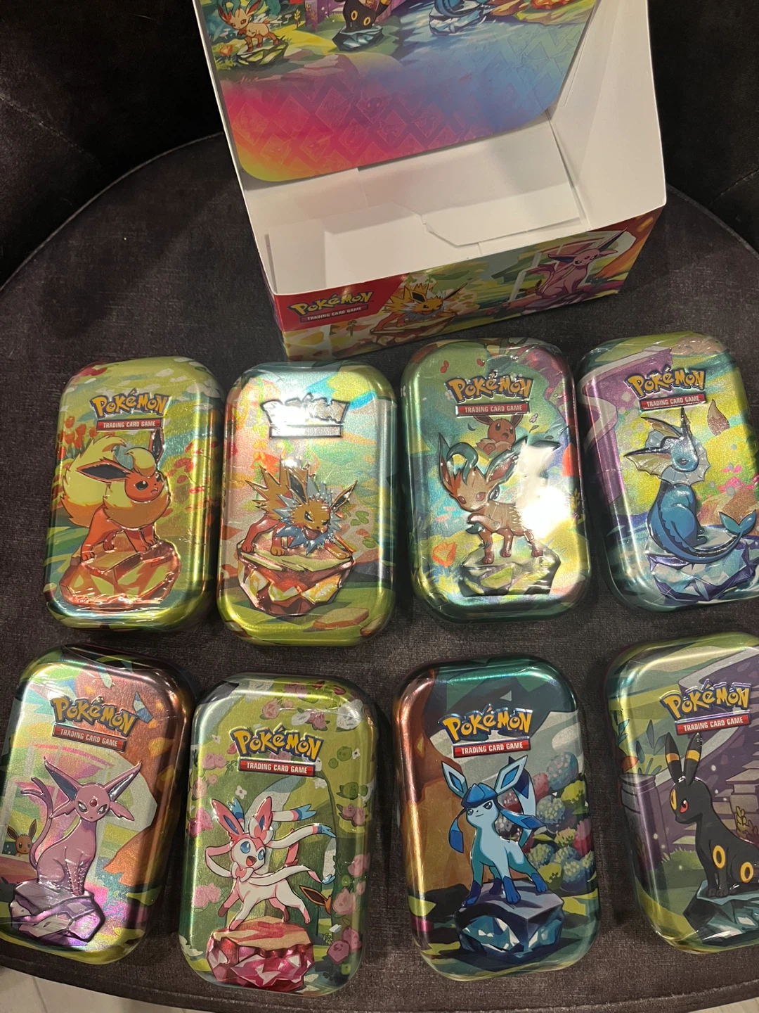 Pokemon Prismatic Evolutions Mini Tins - photo 2