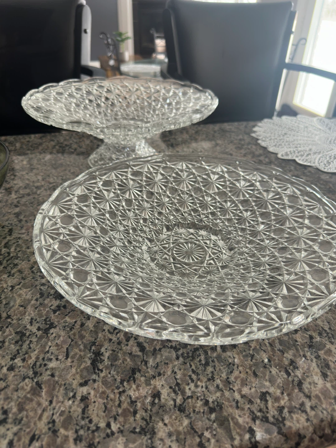 Glass serving dishes and bowls - photo 2