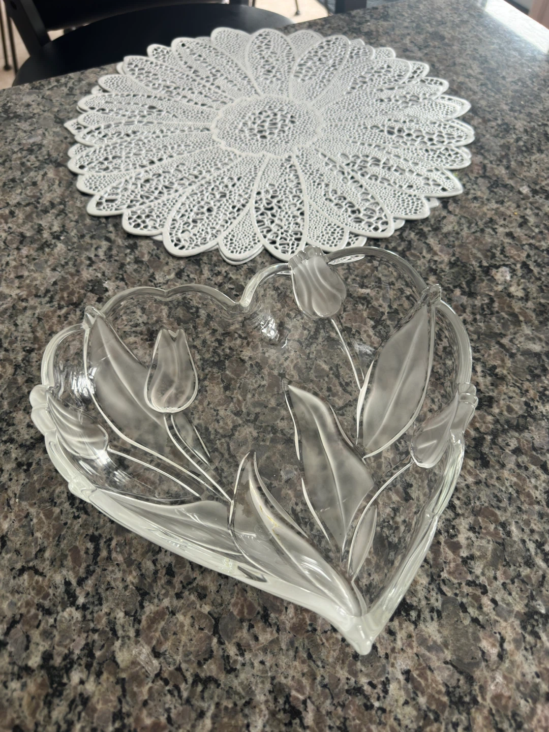 Glass serving dishes and bowls - photo 3