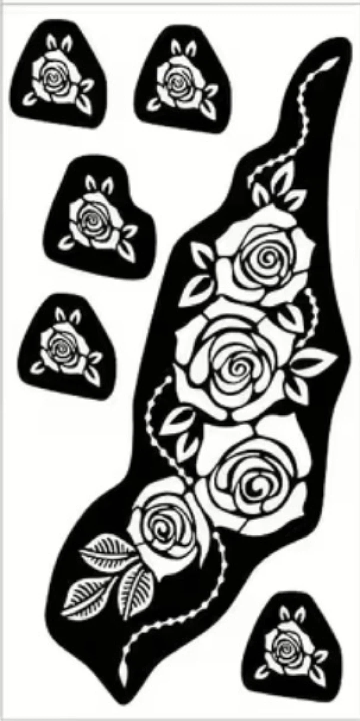 Henna Stencil Sheet