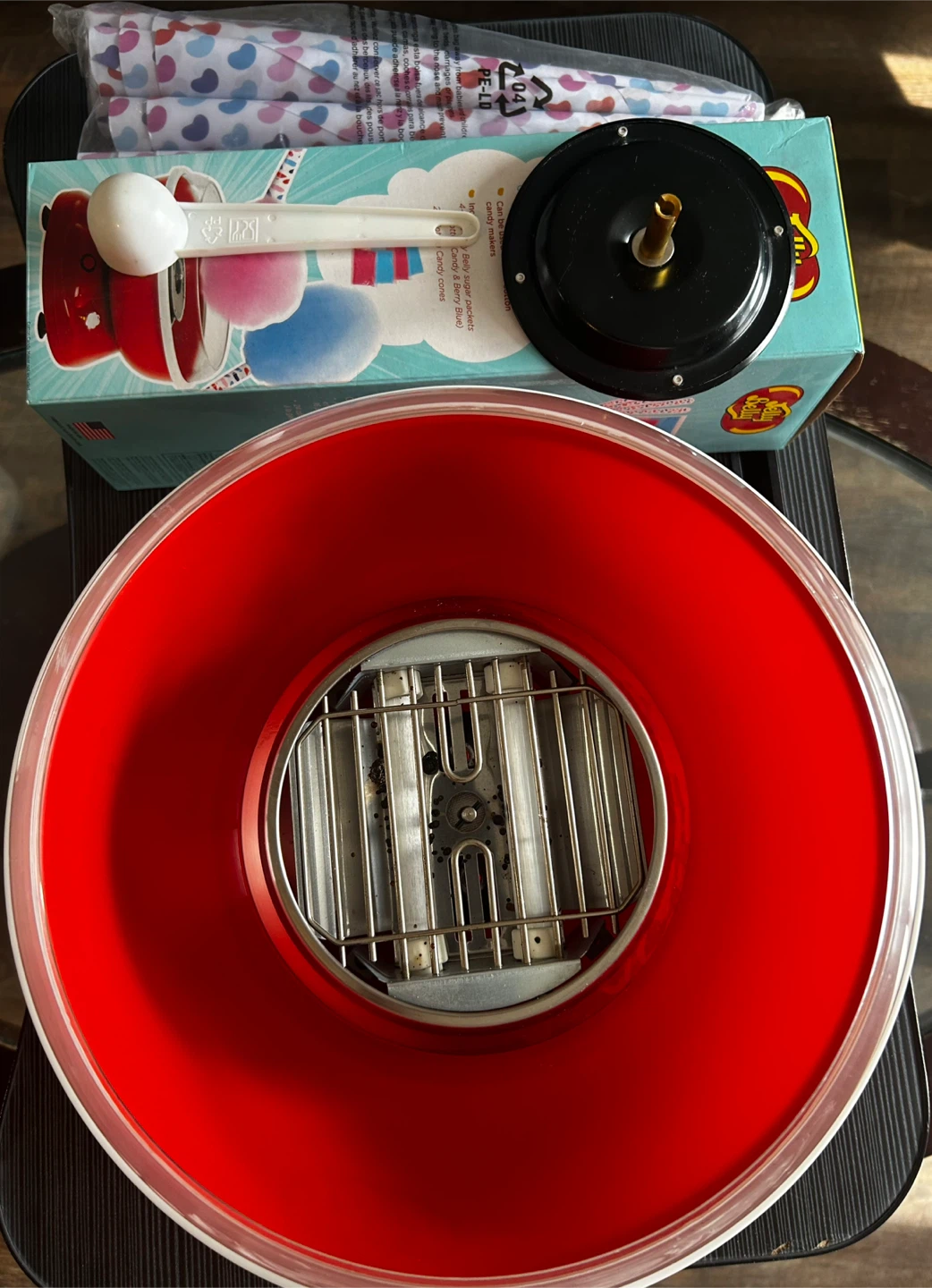 Jelly Belly Cotton Candy Machine + 10 Sticks! - photo 4