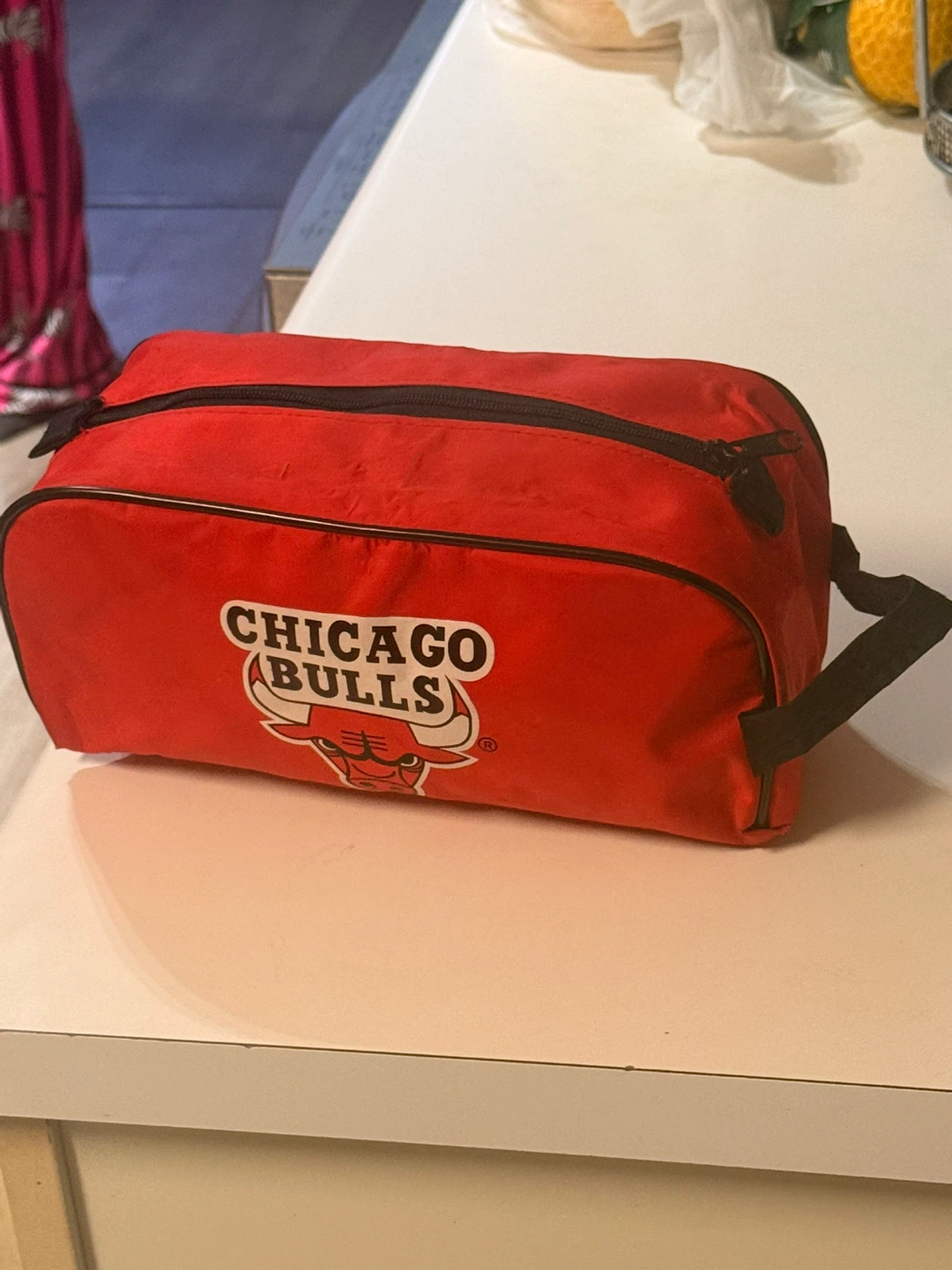 Chicago Bulls Red Toiletry Bag Shaving Kit - photo 4