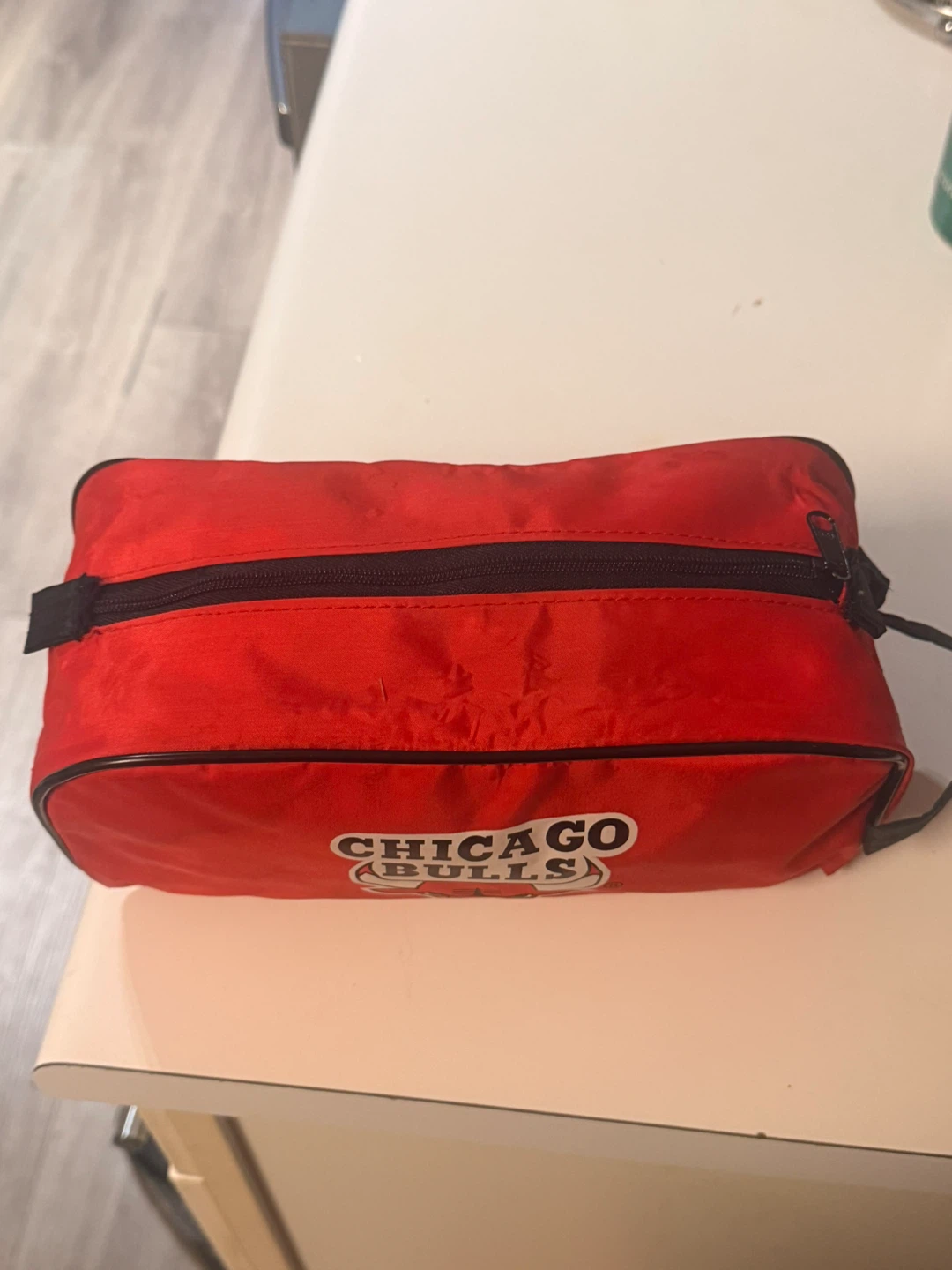 Chicago Bulls Red Toiletry Bag Shaving Kit - photo 3
