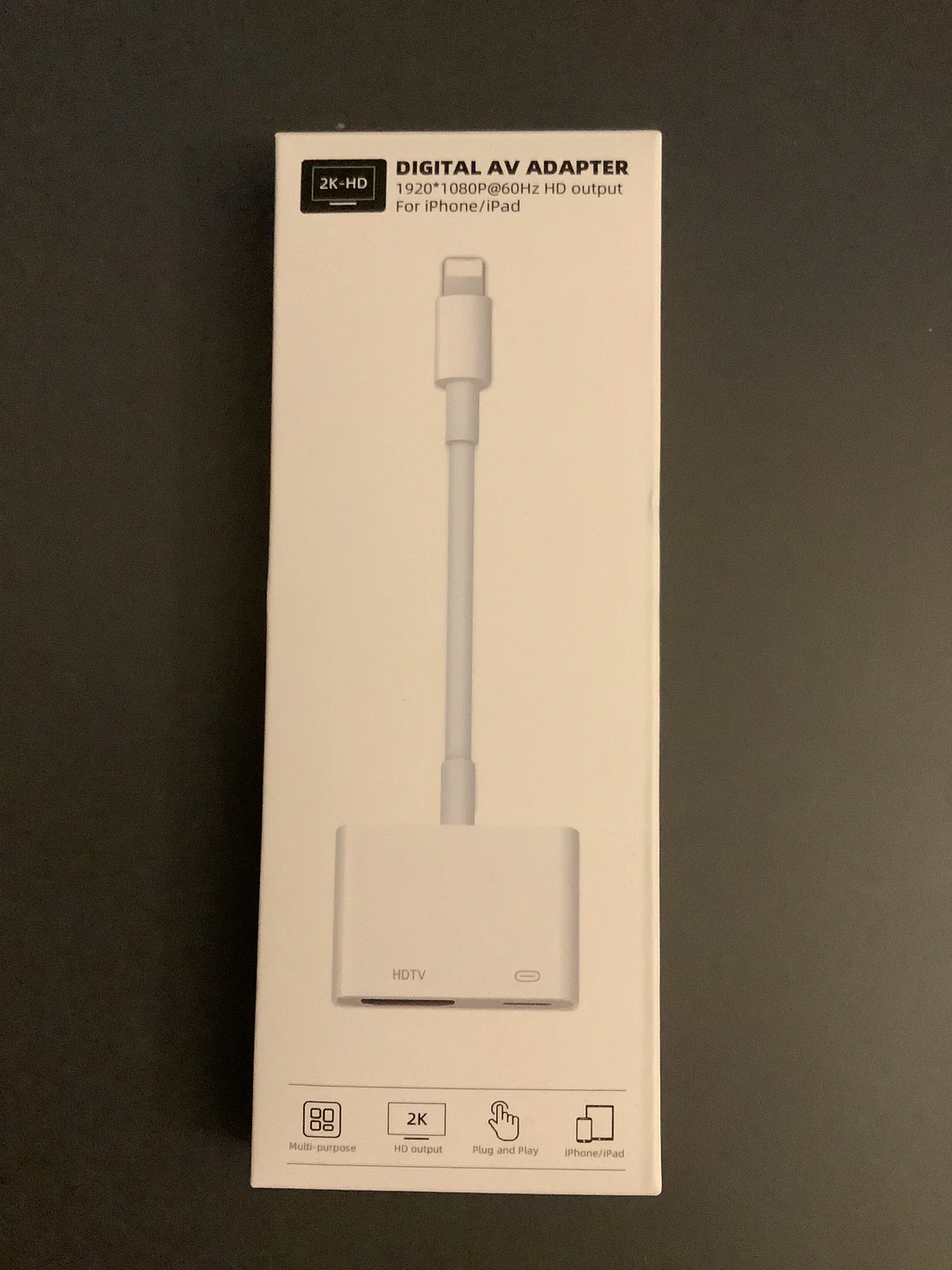 Digital AV adapter: thunderbolt to HDMI