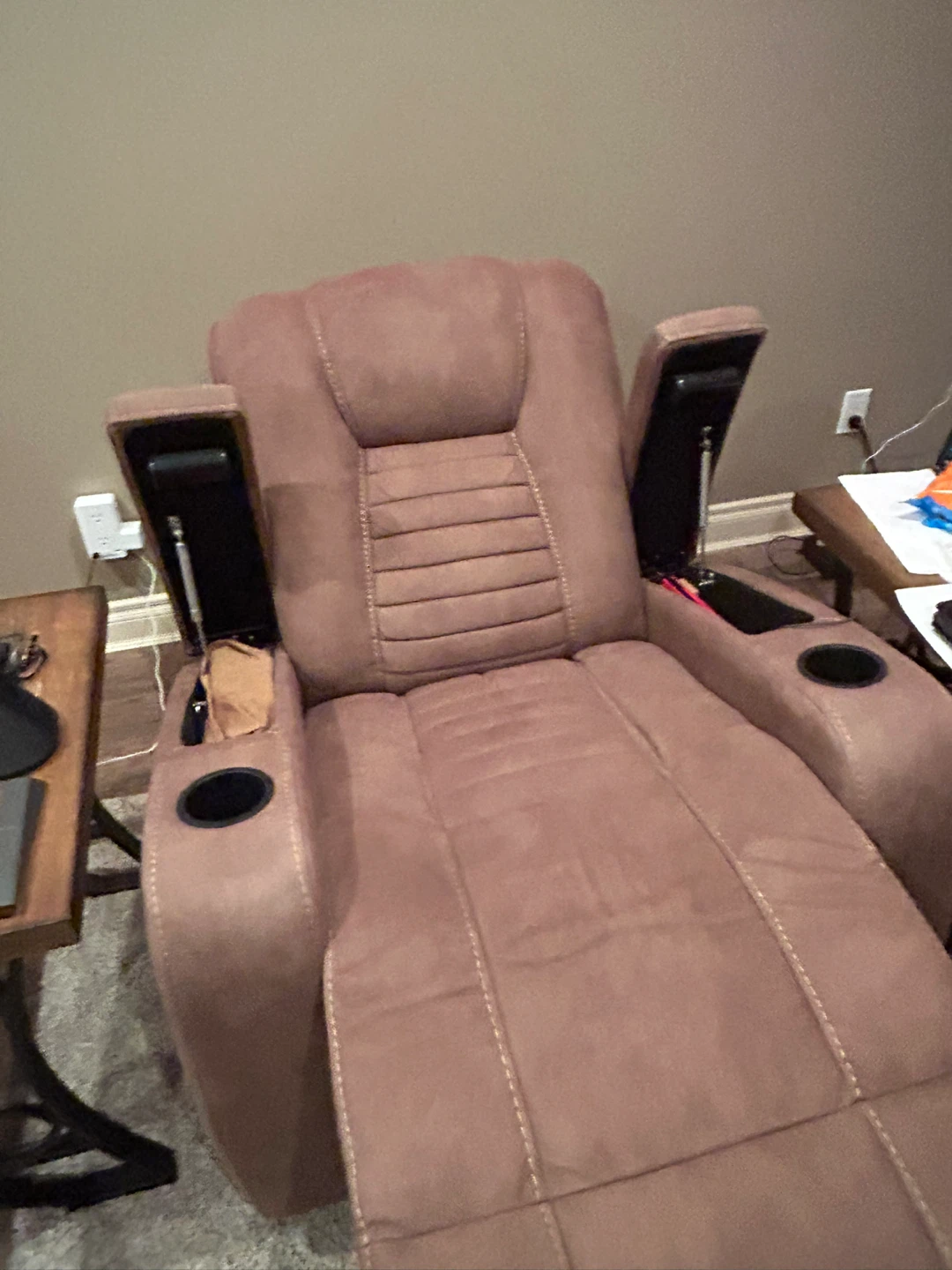 Dallas Glider Recliner - Mocha