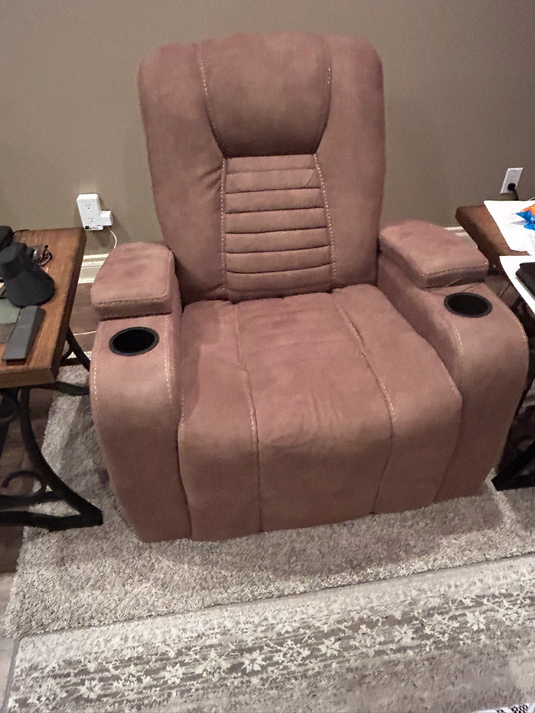Dallas Glider Recliner - Mocha - photo 4