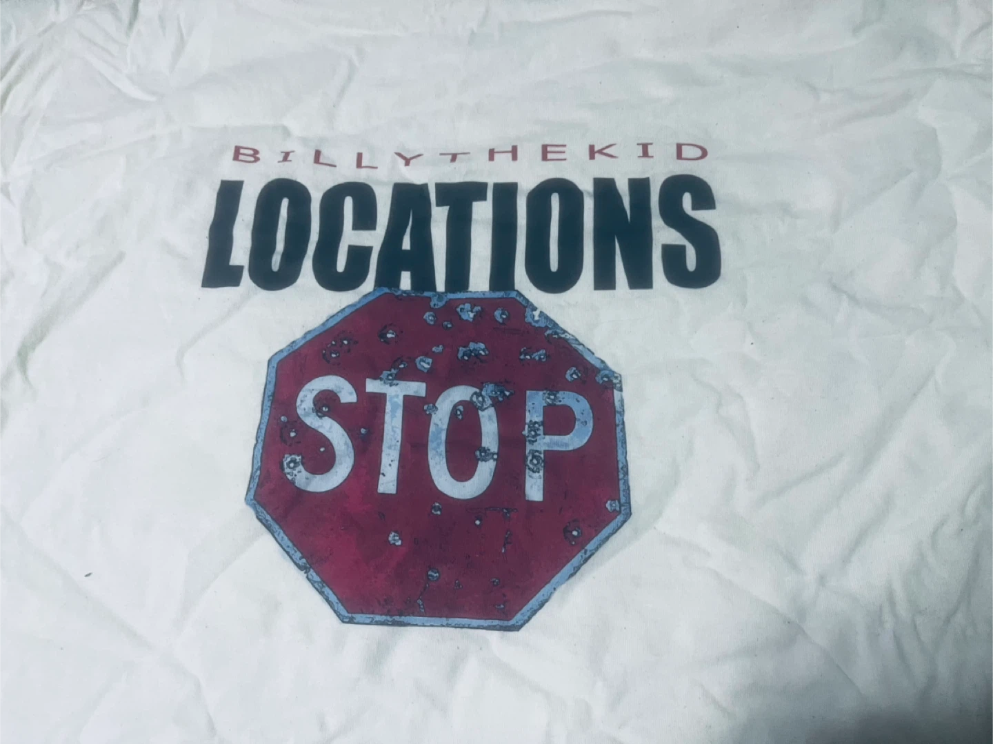 Authentic Billy the Kid tv crew memorabilia T-Shirt