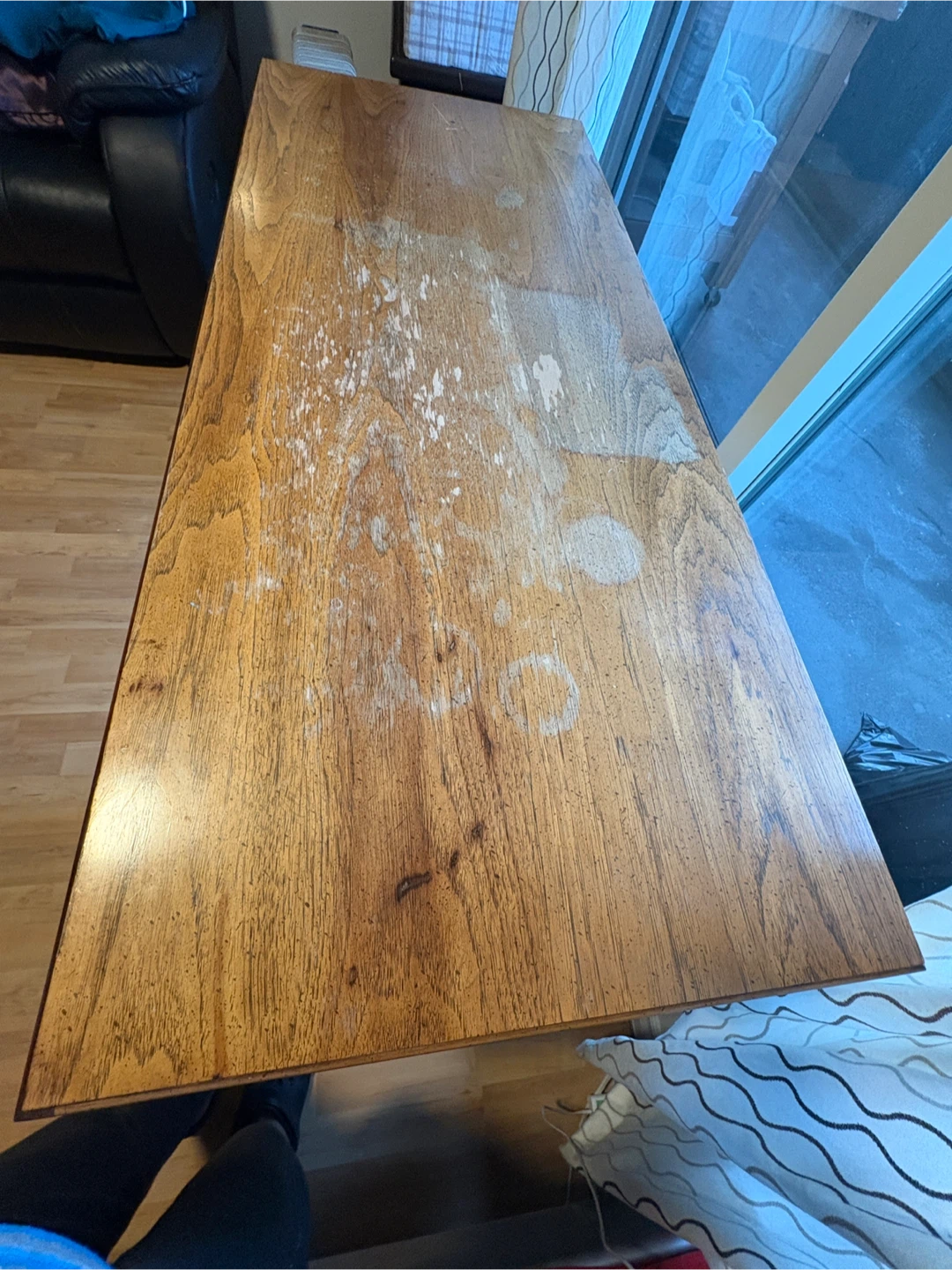 Vintage Wooden Executive Desk - photo 5
