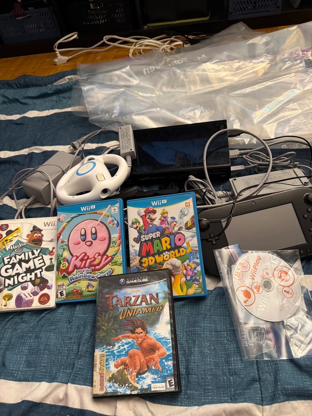 Nintendo Wii U Console with Games and Accessories
