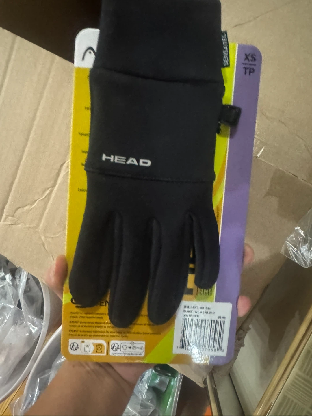 HEAD Ultrafit Touchscreen Running Gloves X-Small 🏆