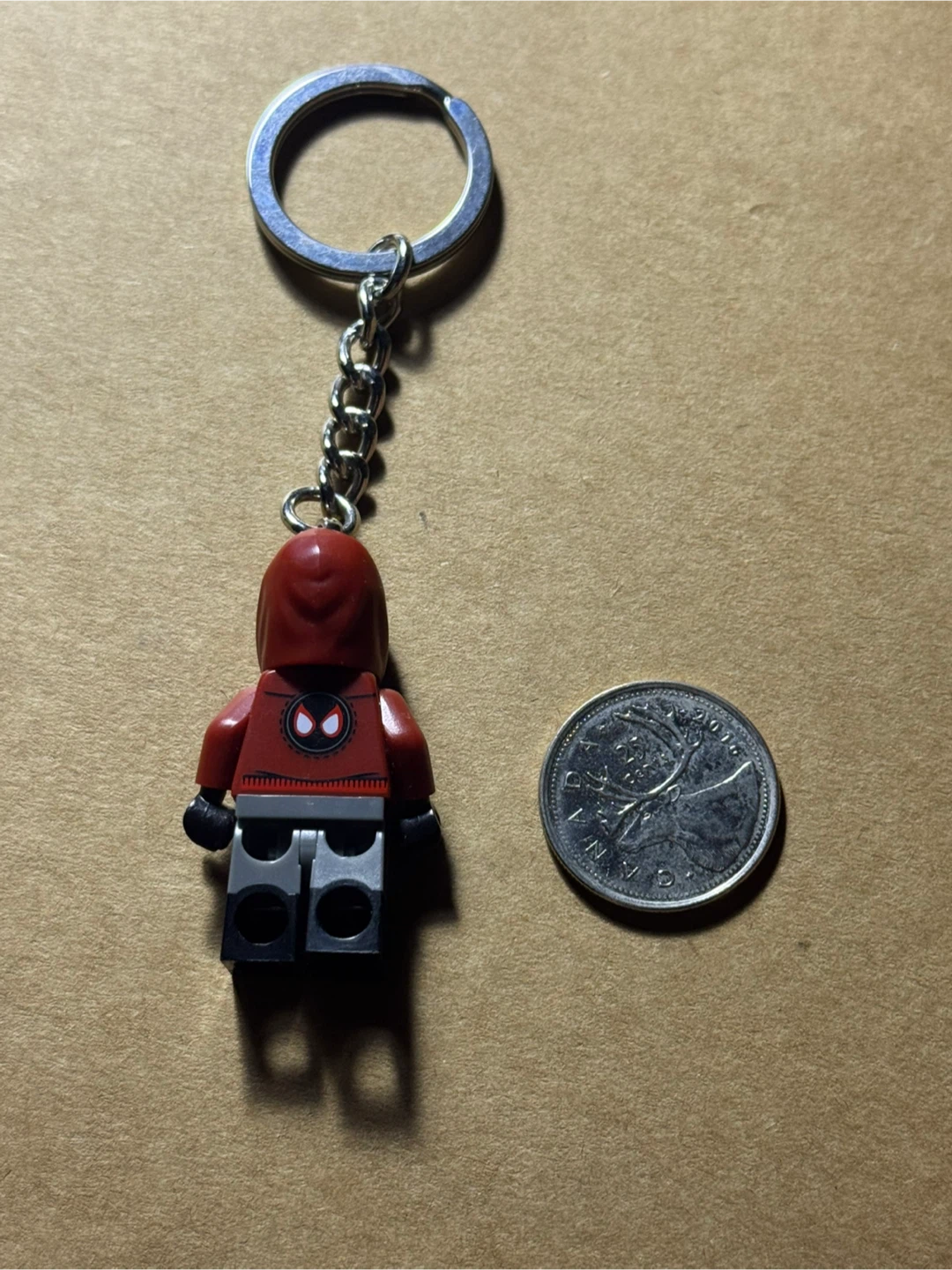 Lego Spider-Man Miles Morales Keychain - photo 2
