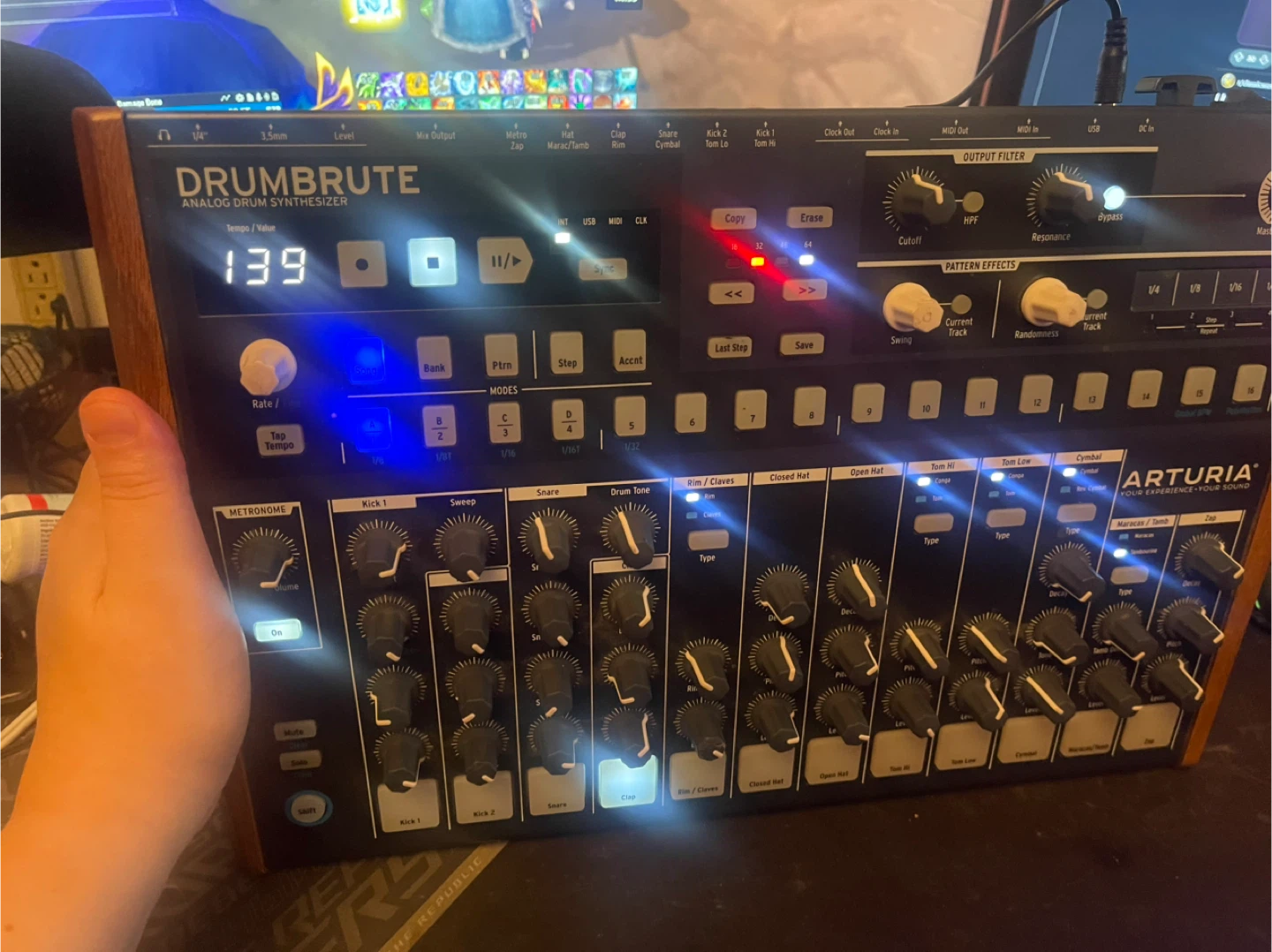 Arturia DrumBrute Analog Drum Synthesizer