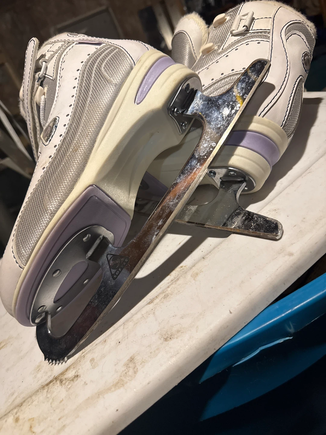 Softec Figure Skates - White/Silver/Purple🏆 - photo 3