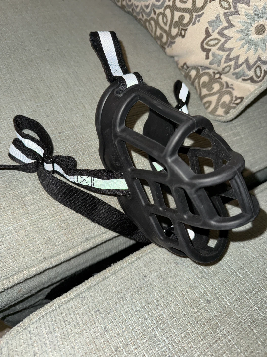 Dog Muzzle with Adjustable Straps.🏆