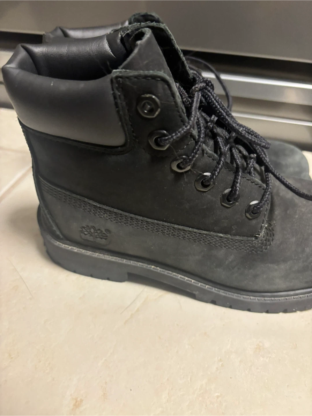 Black Timberland Boots Boys