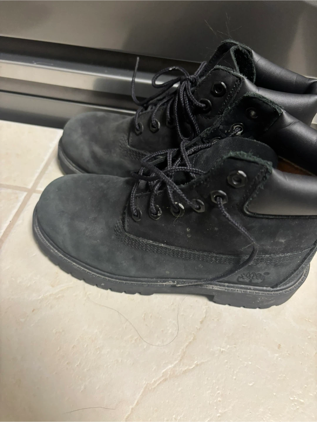 Black Timberland Boots Boys - photo 3