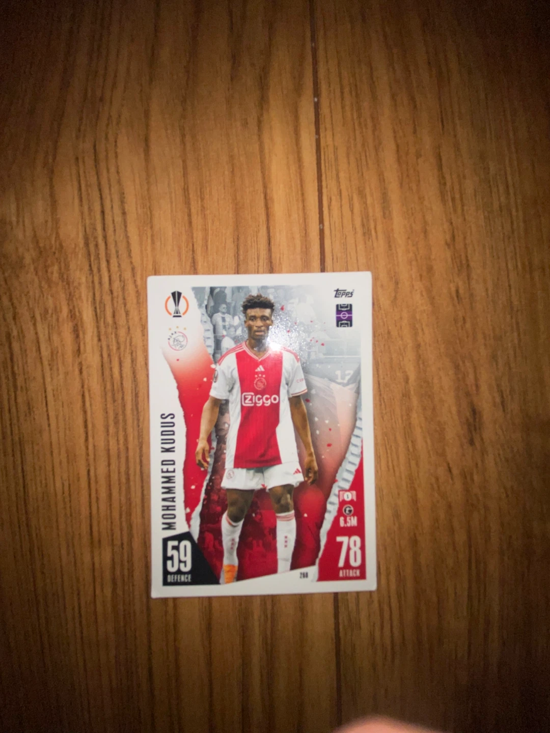 Topps Mohammed Kudus Trading Card