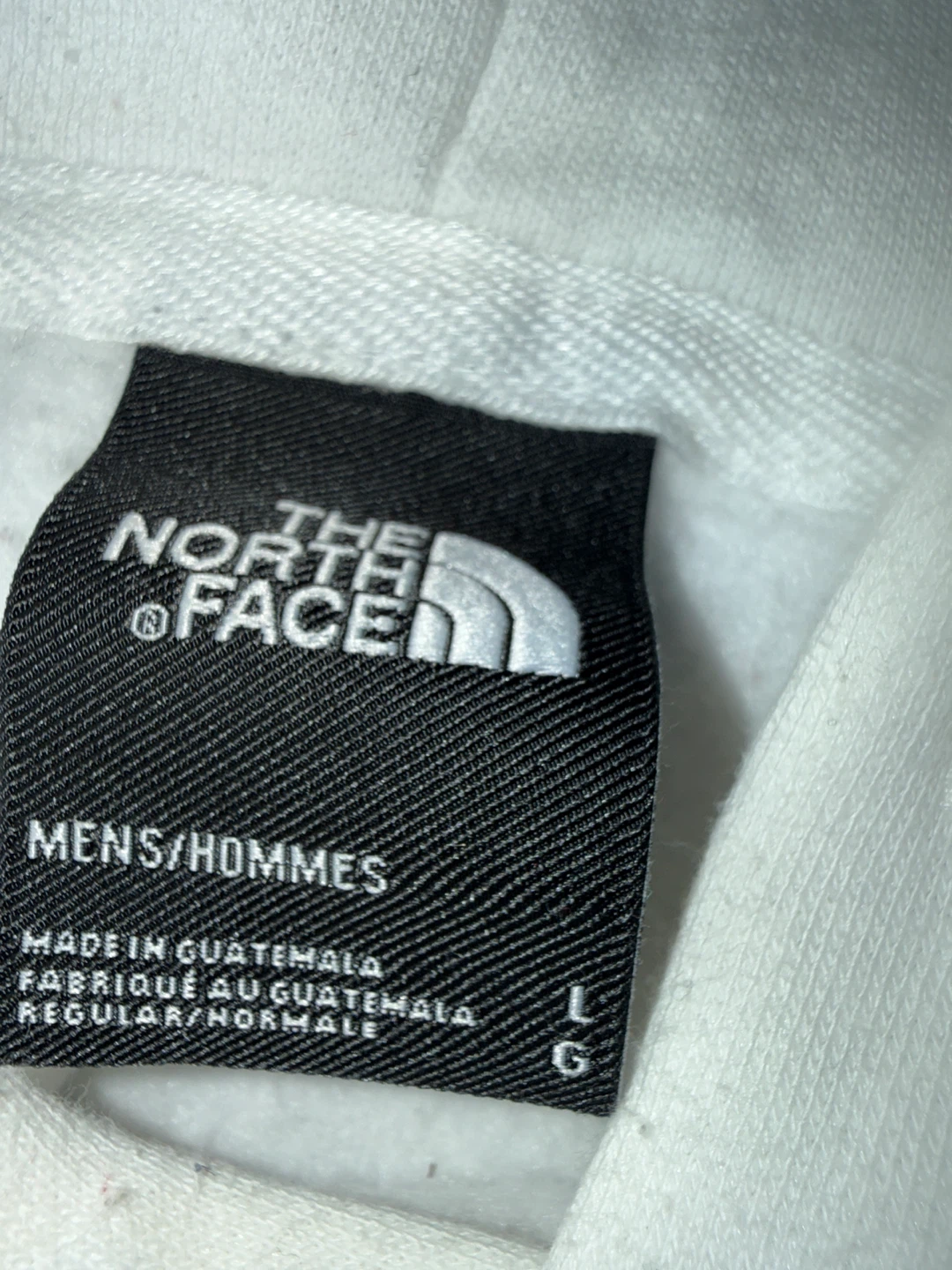 The North Face White "Never Stop Exploring" Hoodie Size L - photo 3
