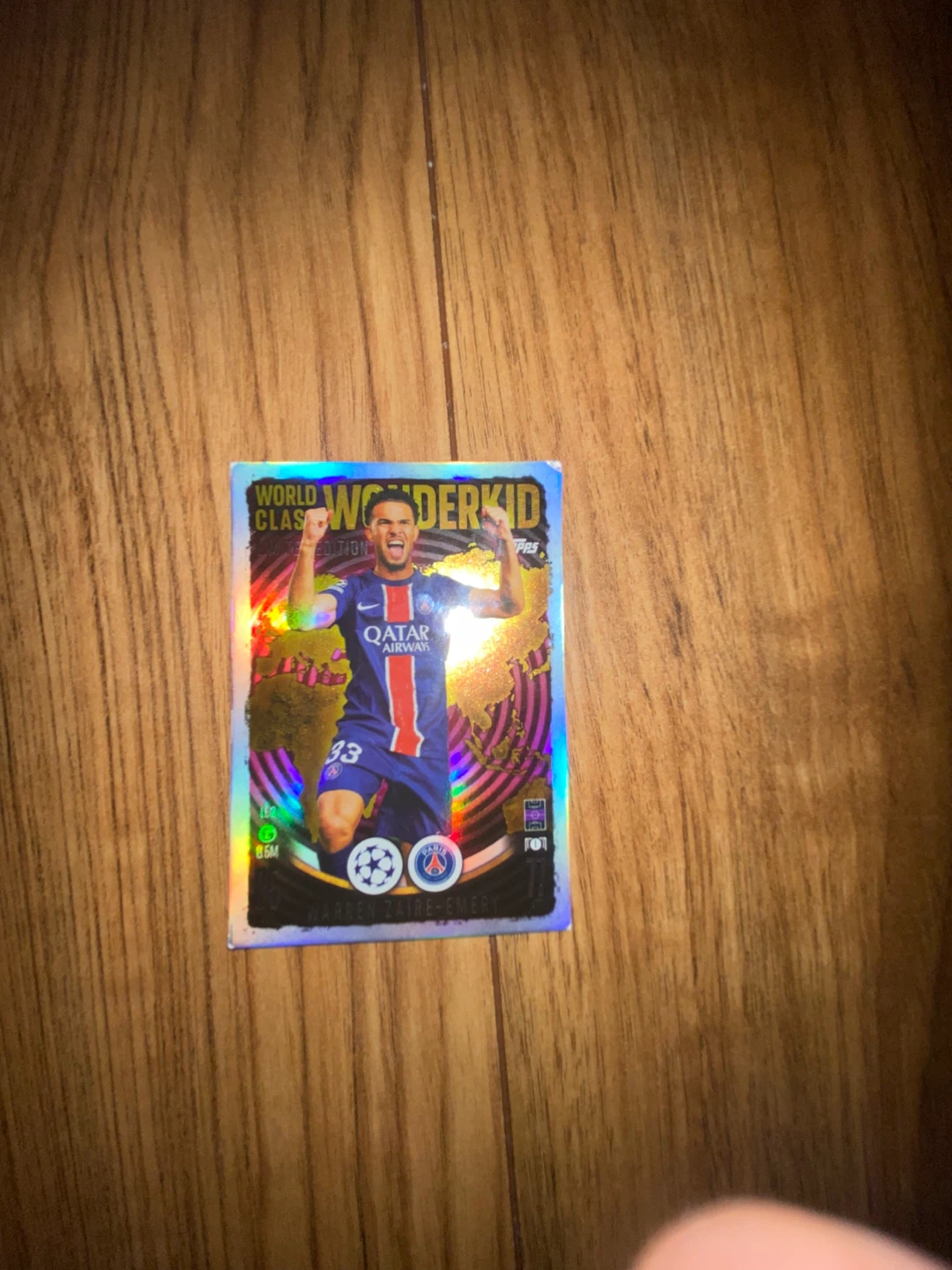 Topps Champions League Warren Zaïre-Emery Wonderkid