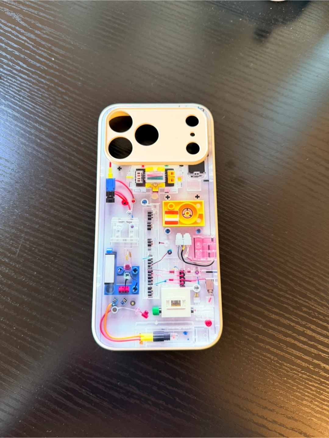 iPhone 17 Pro Max Case - Transparent Circuit Board Design - photo 2