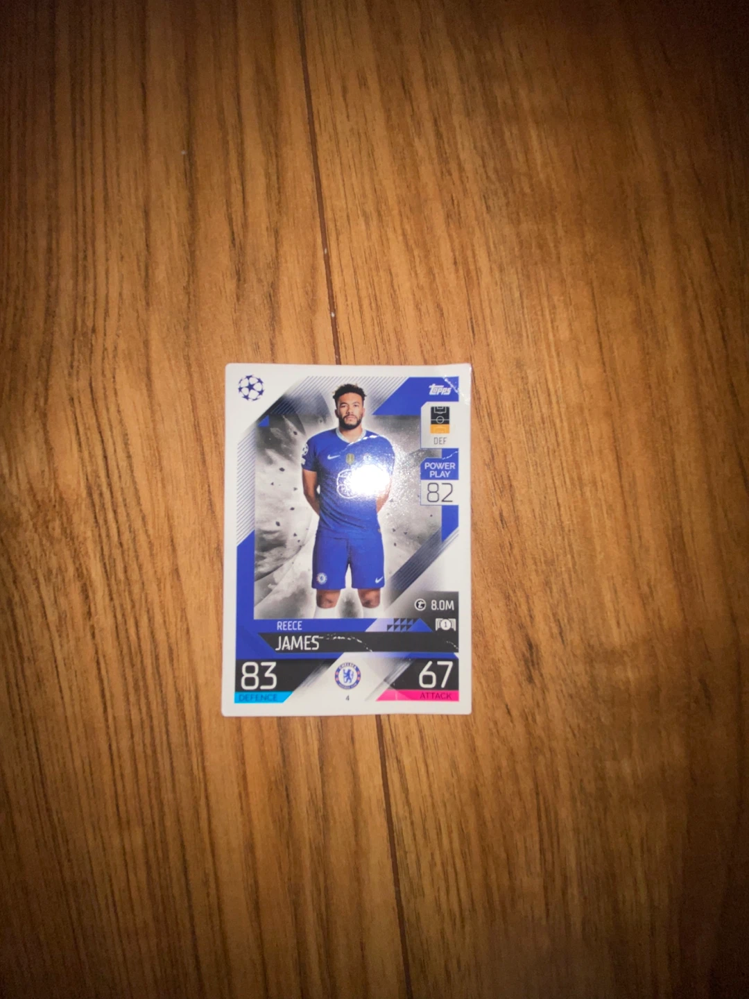 Topps Reece James Chelsea Trading Card