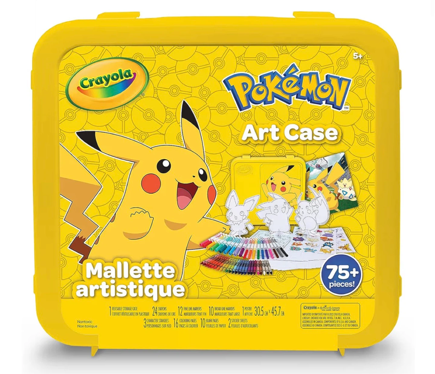 Crayola Pokémon Art Case (Brand New Sealed)