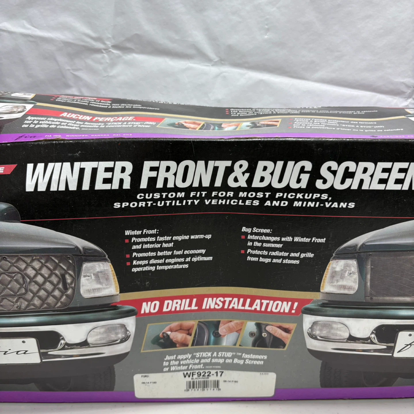 Winter Front & Bug Screen WF922-17 for Ford150 - photo 2
