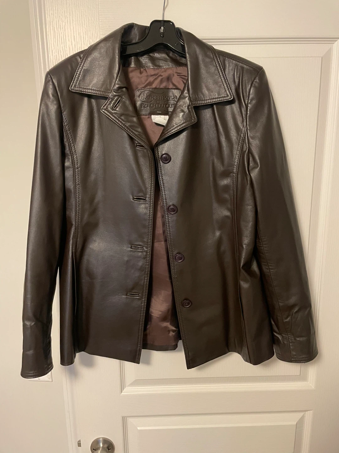 Genuine Leather Jacket - Size 3