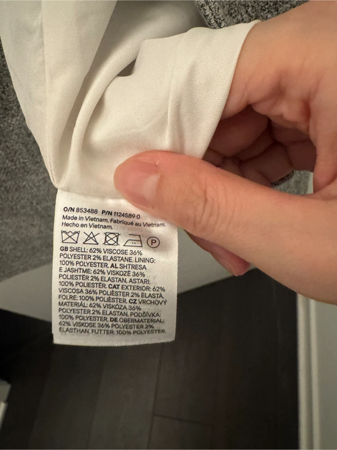 H&M Grey Blazer Jacket - photo 3