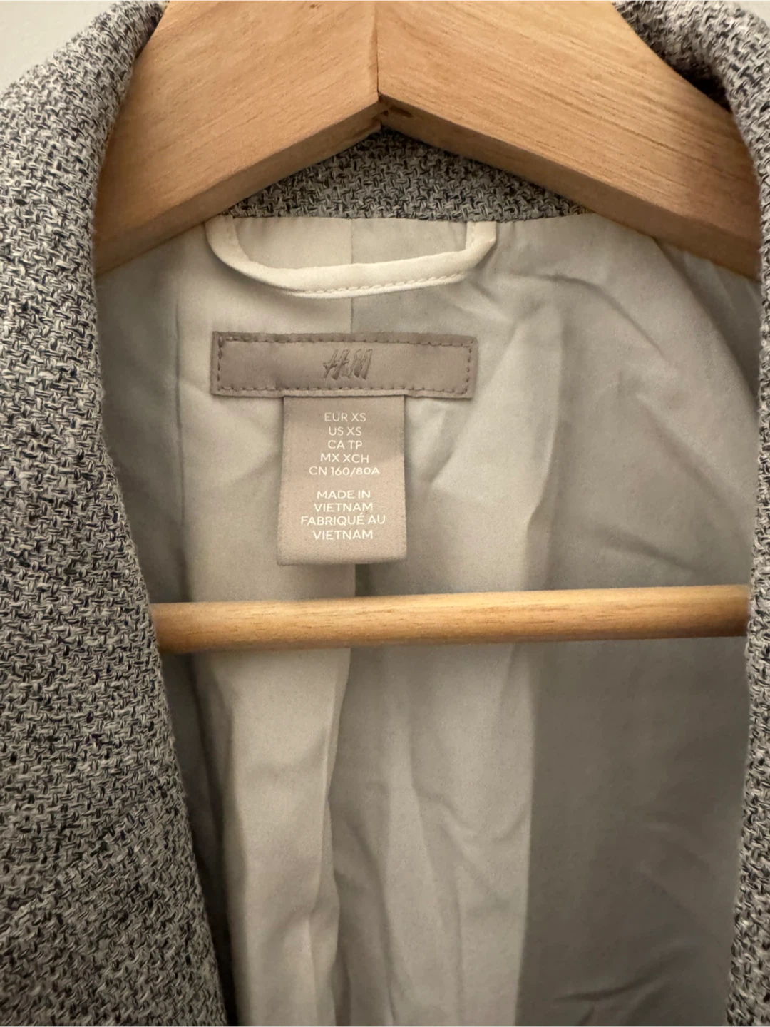 H&M Grey Blazer Jacket - photo 2