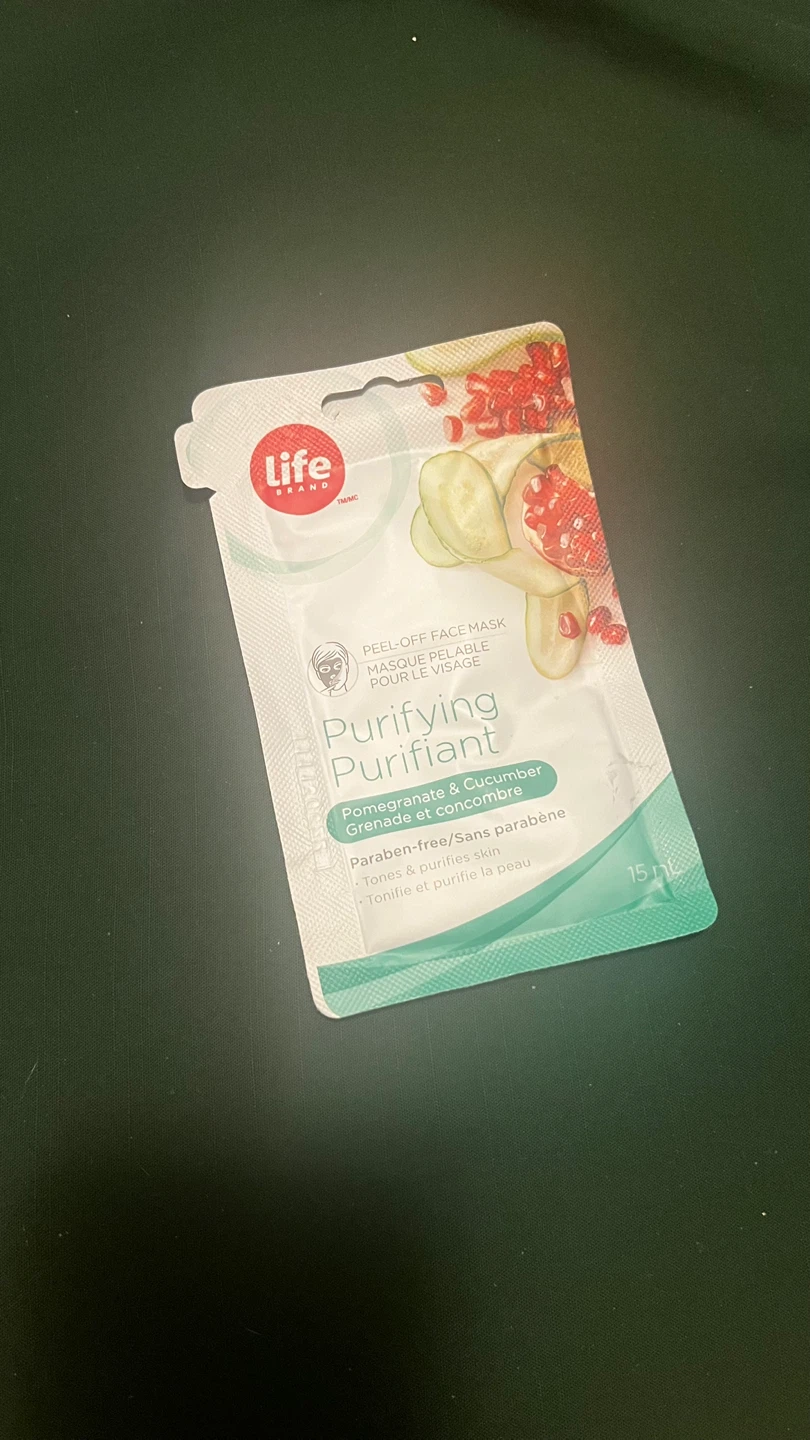 Purifying Peel-Off Face Mask - Pomegranate & Cucumber 🏆