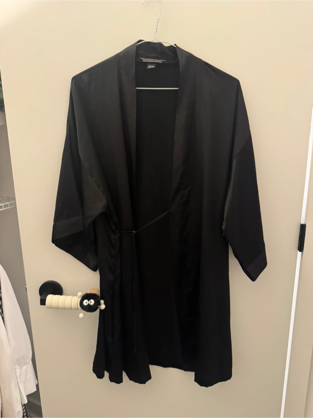 Victoria's Secret Black Kimono Robe XS/S