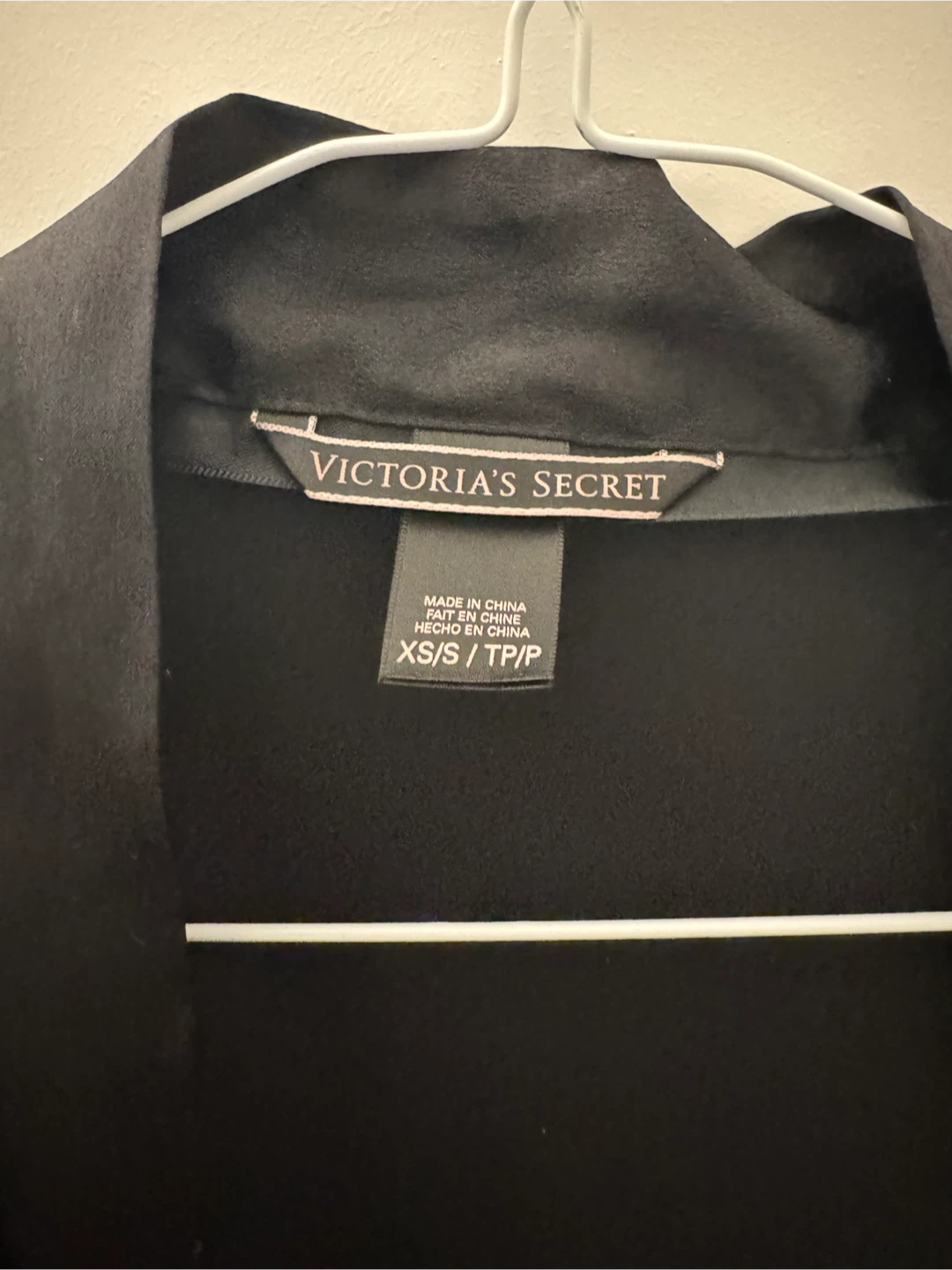 Victoria's Secret Black Kimono Robe XS/S - photo 2