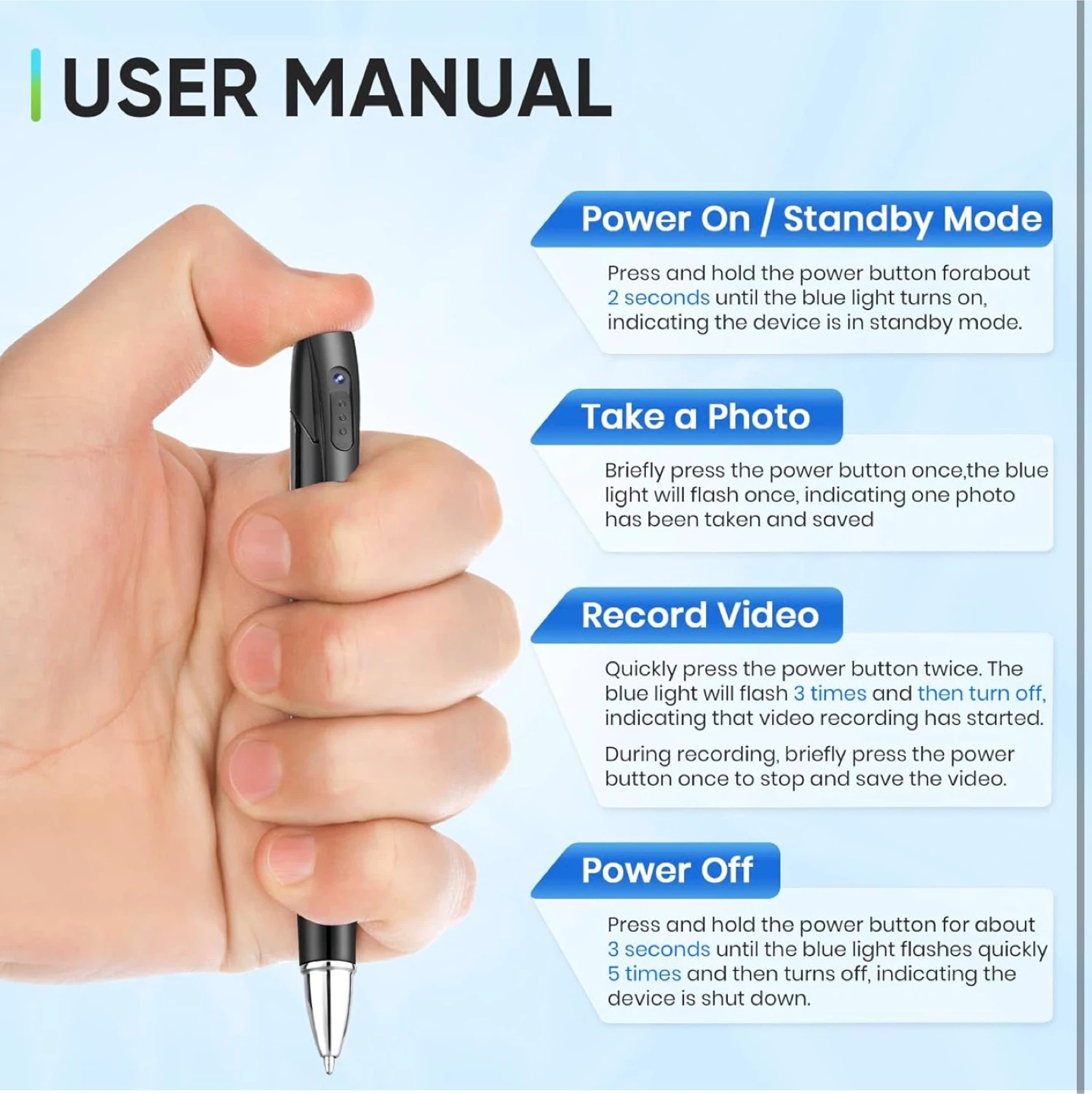 HD Pen Camera 1080P - photo 4